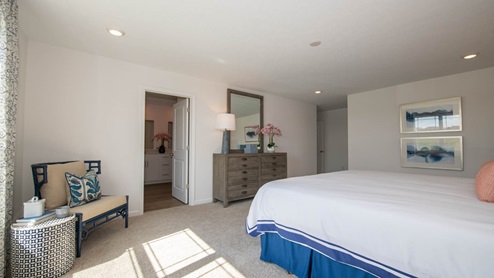 primary bedroom with ensuite
