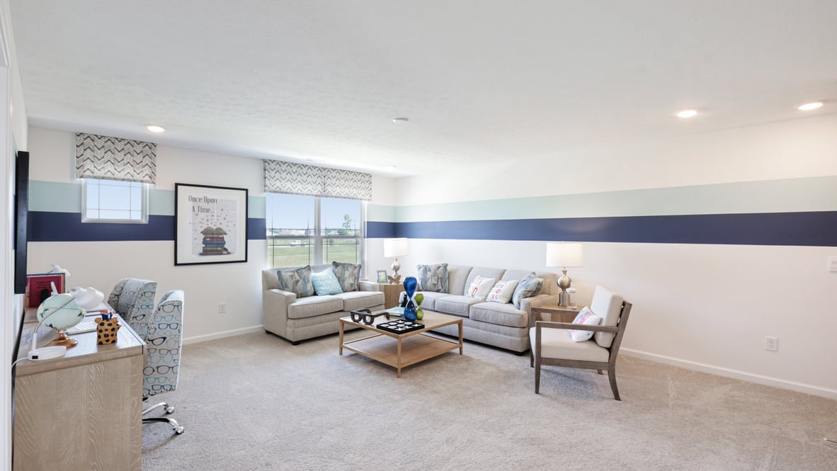 loft on the second floor