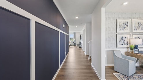 Interior entry-way leading to living area