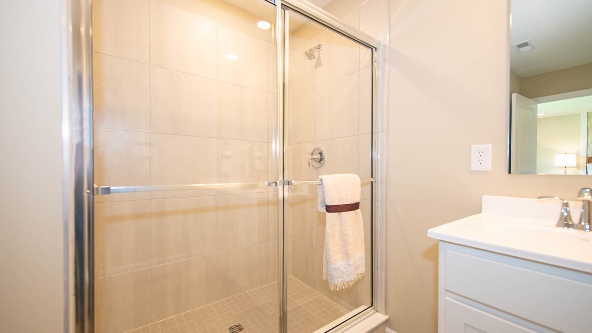 bathroom with shower