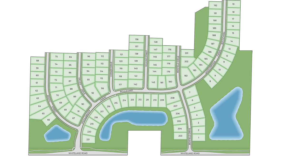 New Homes in Saddlebrook Farms North Whiteland, IN D.R. Horton