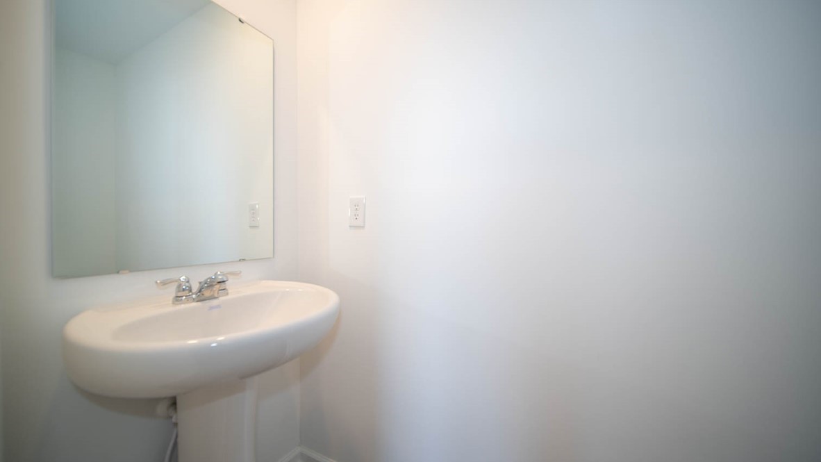 powder room on the main level