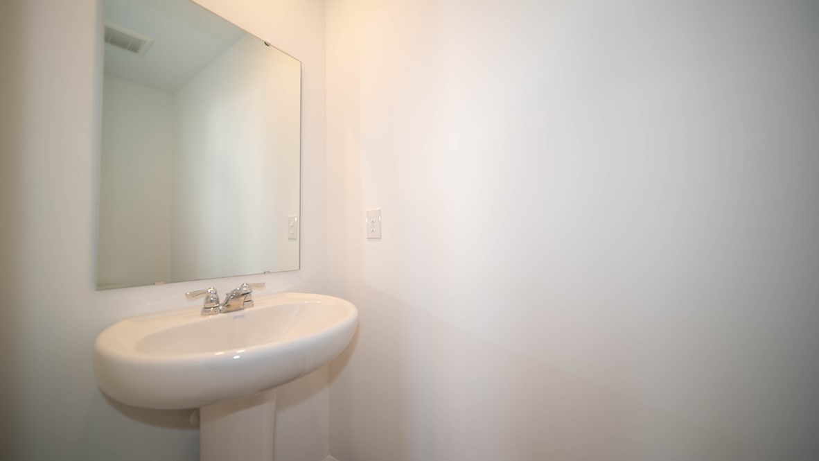 powder room on the main level