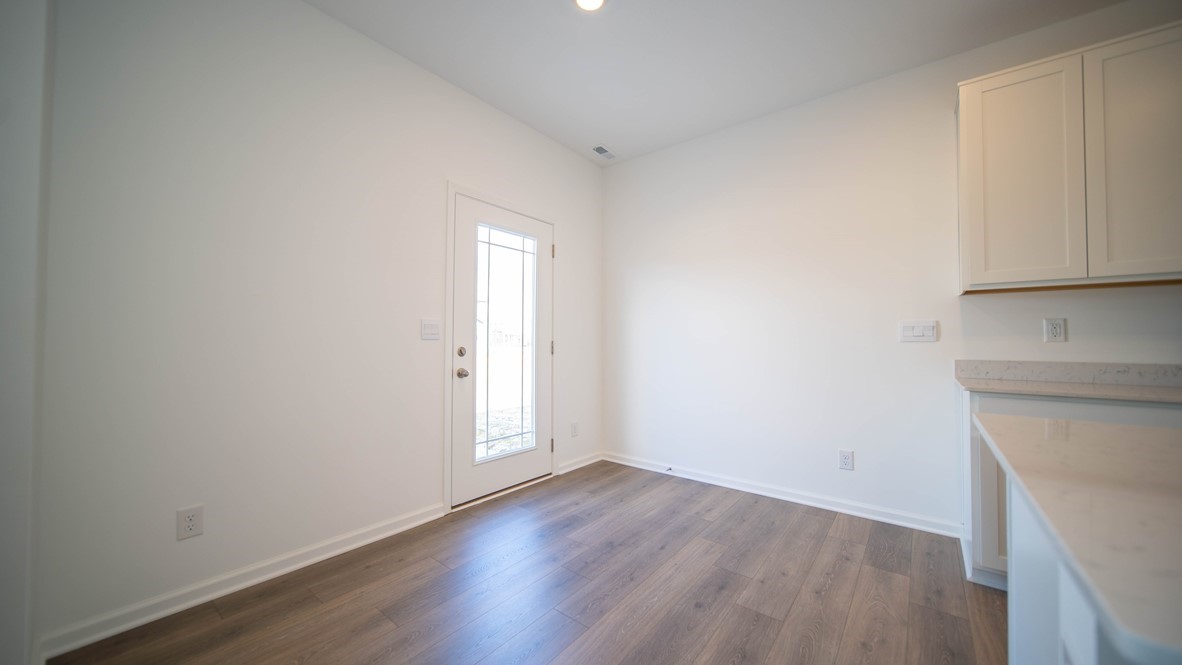 dining nook adjacent to kitchen
