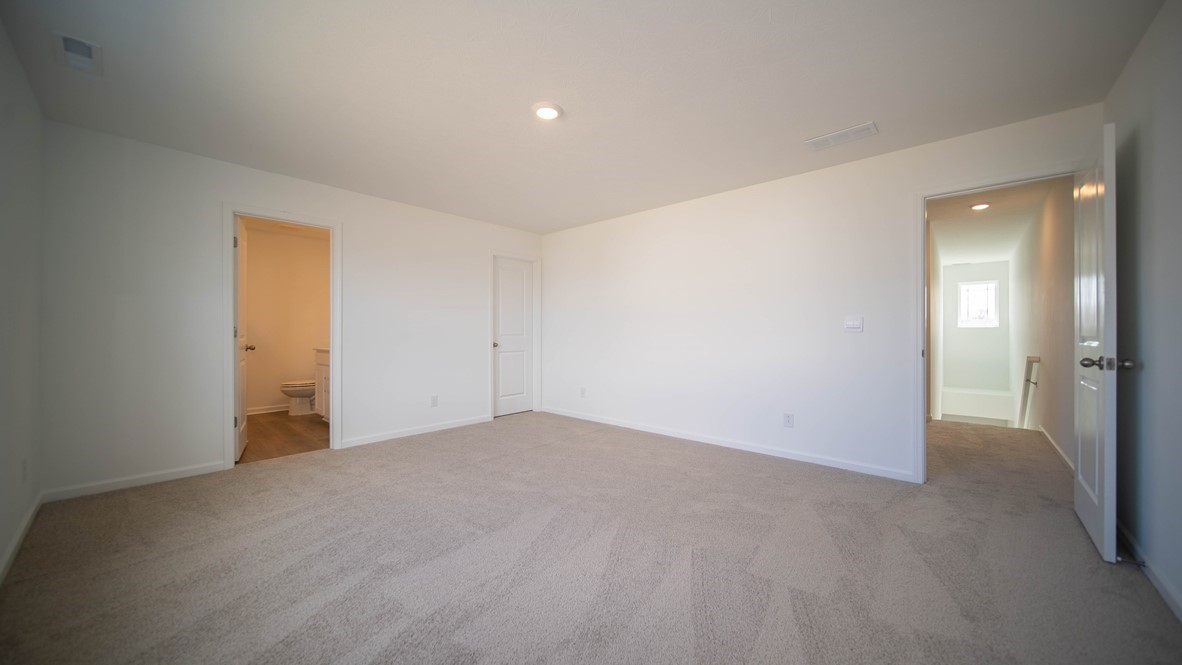 primary bedroom with ensuite