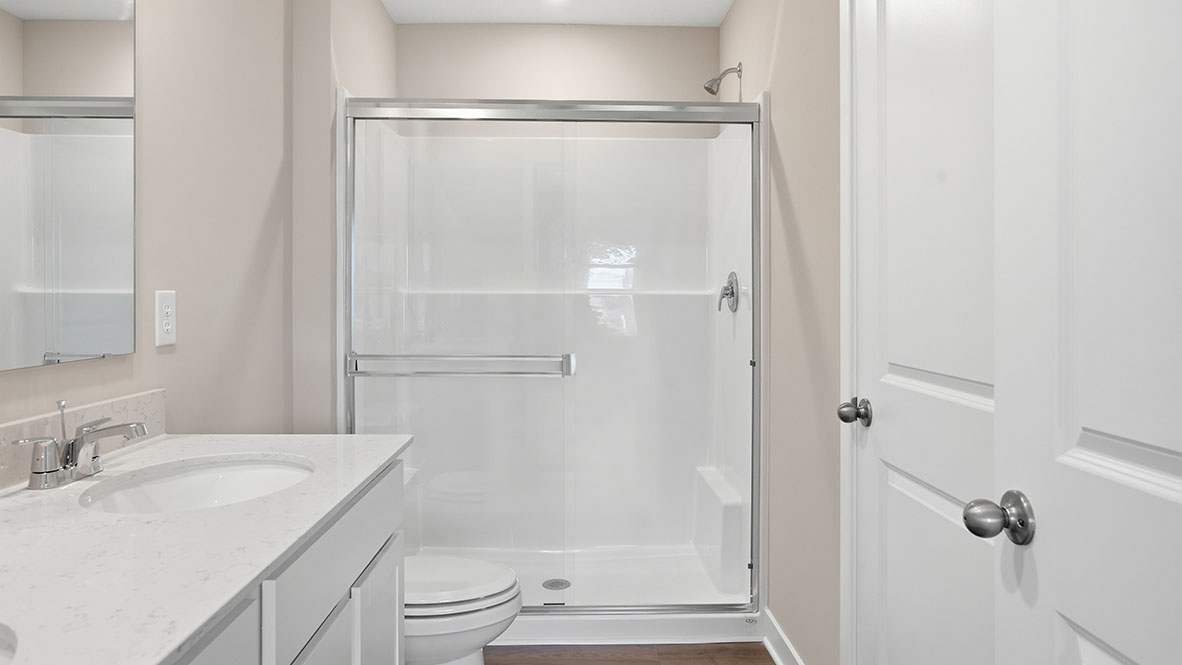 primary bathroom shower