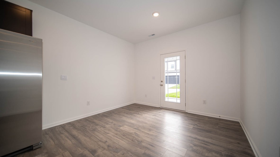dining nook adjacent to kitchen