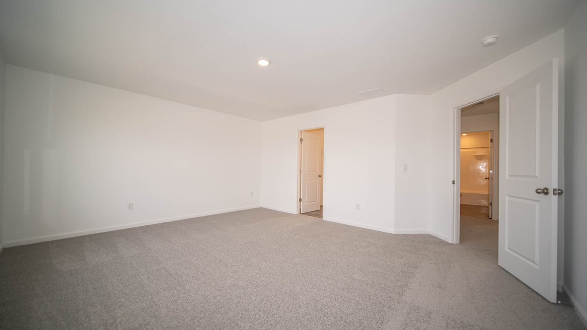 primary bedroom with ensuite