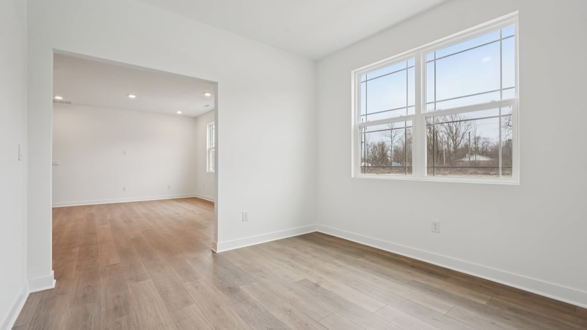 den adjacent to entry