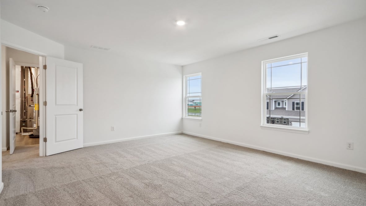 primary bedroom with ensuite