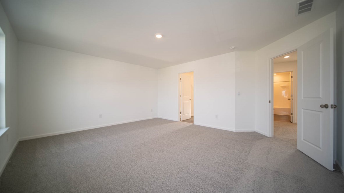 primary bedroom with ensuite