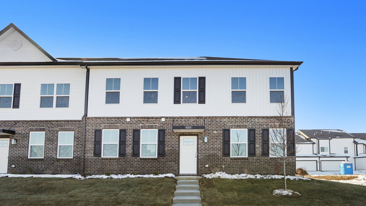 exterior view of the home townhome in trailside