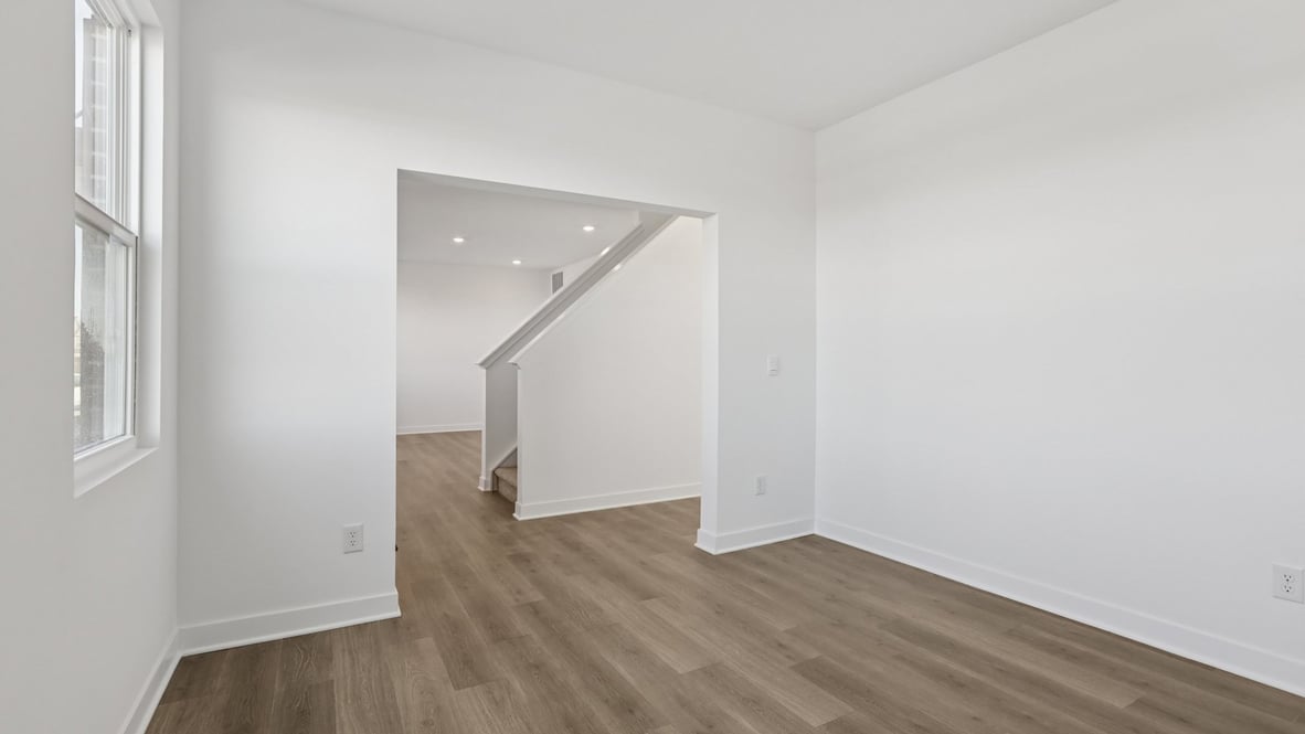 den adjacent to entry