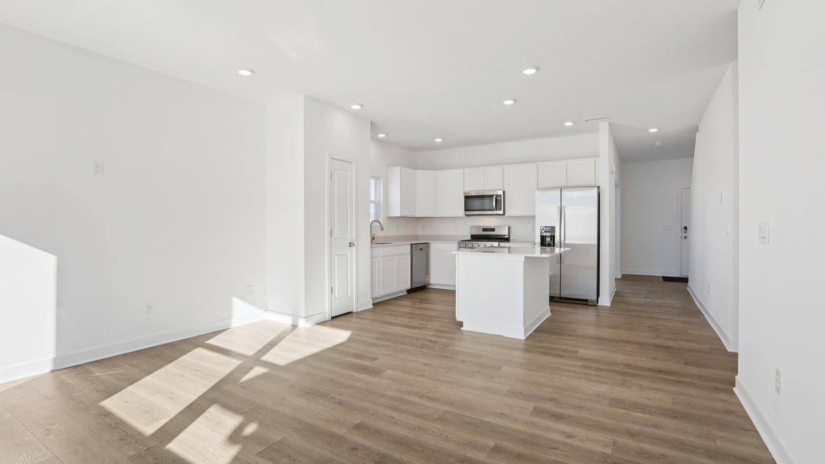 dining nook adjacent to kitchen