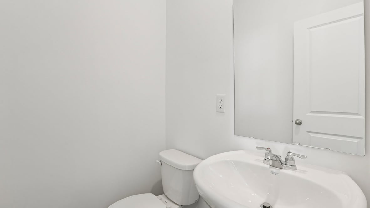 powder room on the main level