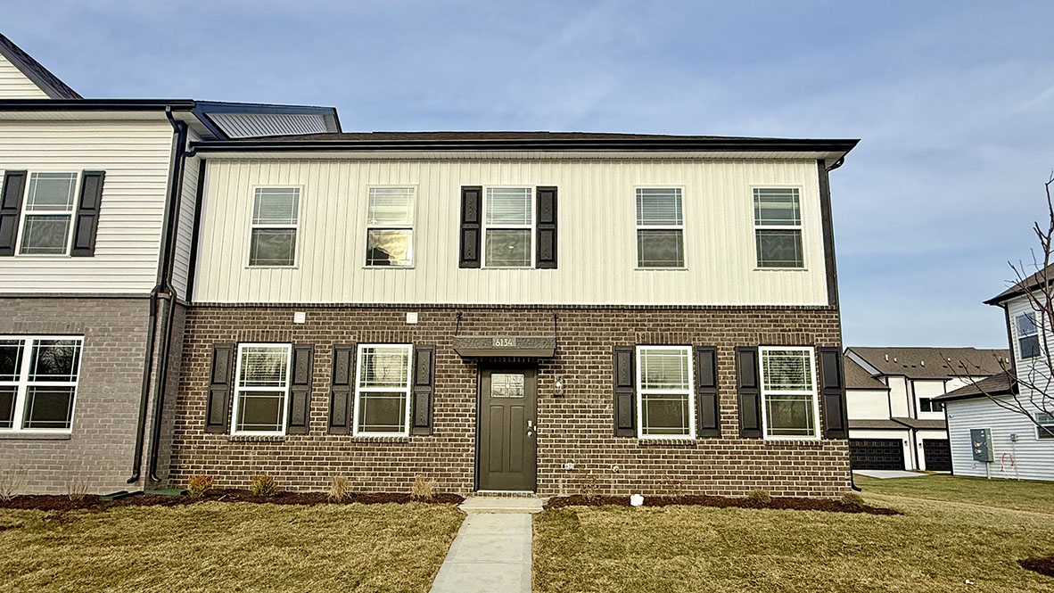exterior view of the townhome