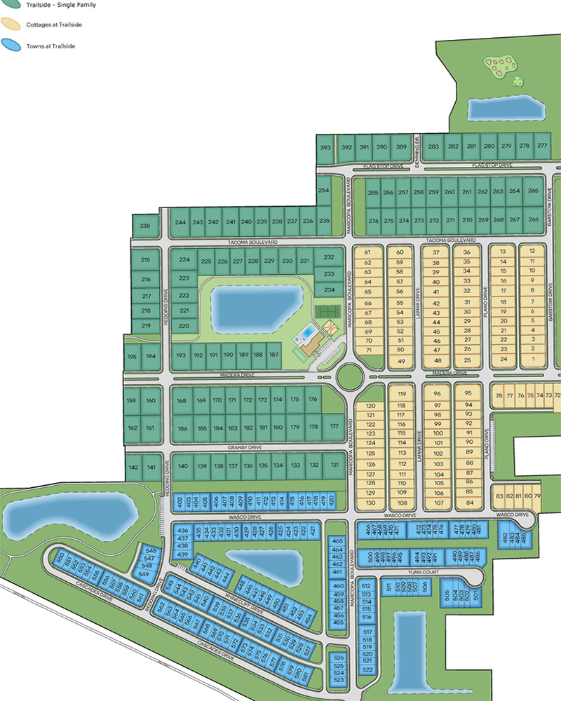 Static Lot Map