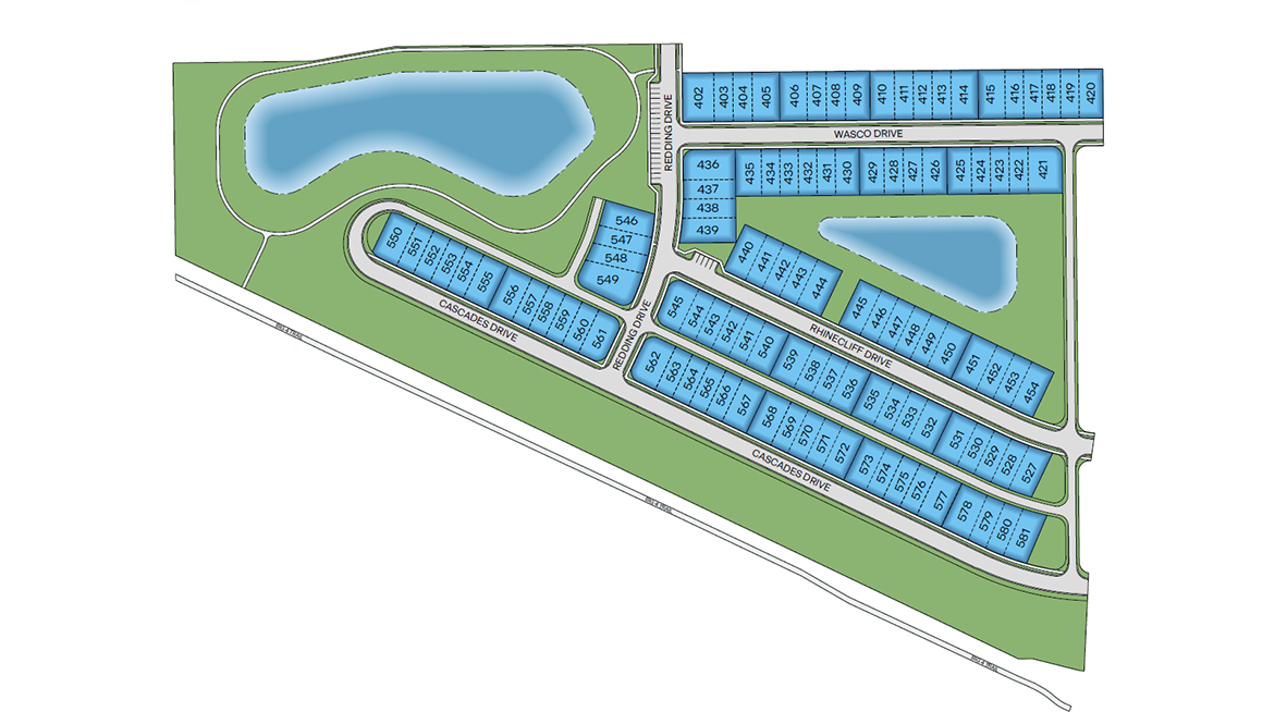 Static Lot Map