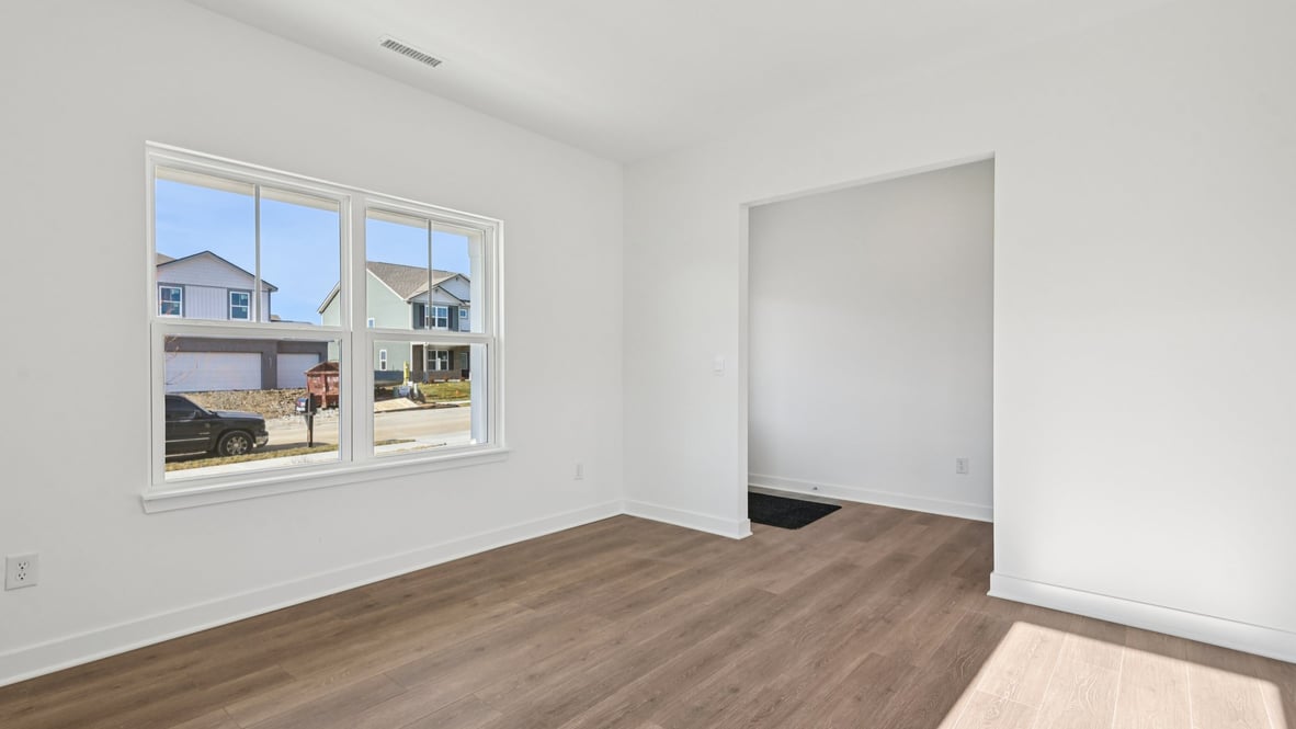 den adjacent to entry