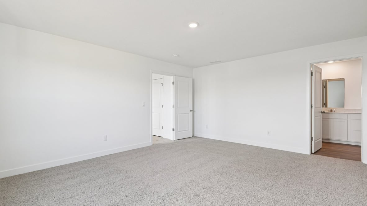 primary bedroom with ensuite