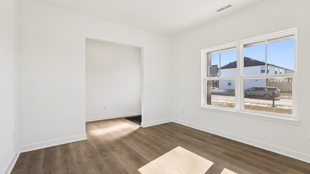 den adjacent to entry