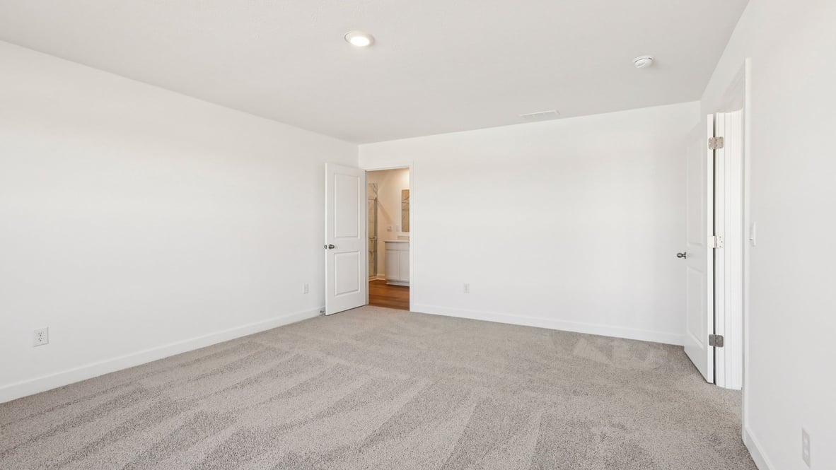 primary bedroom with ensuite