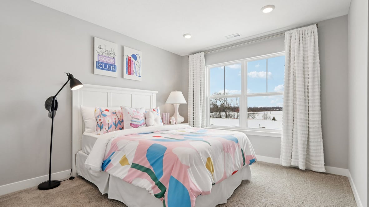 bedroom with natural light