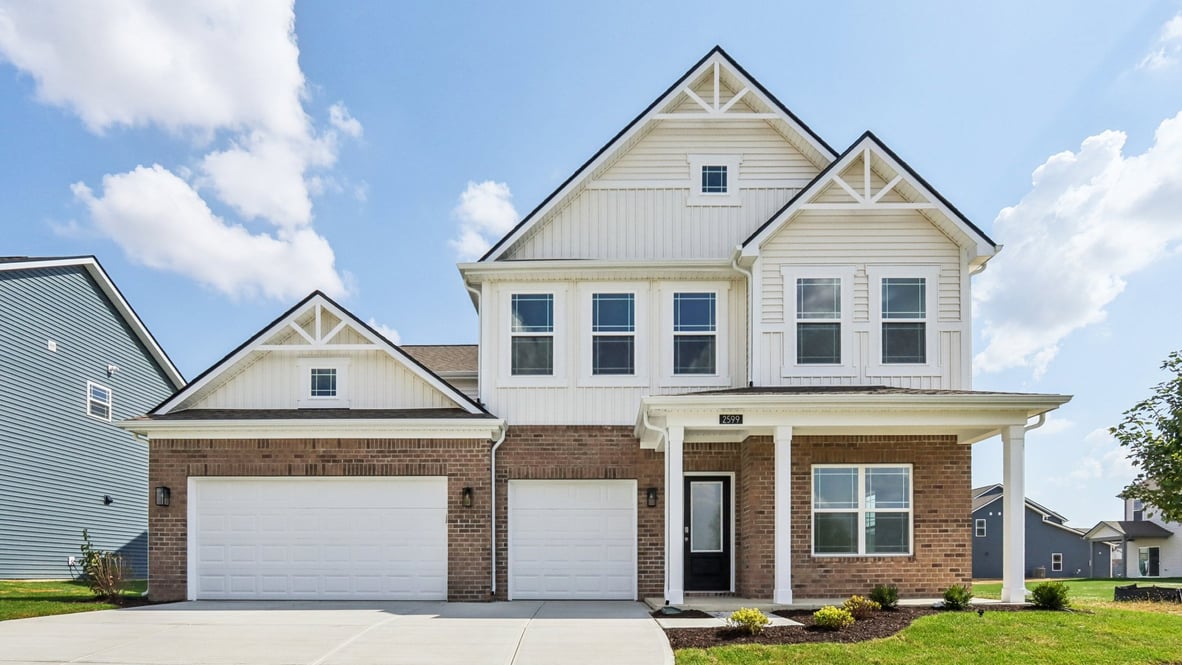 two-story home in trailside