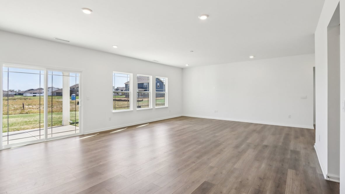 great room with lots of space for entertaining