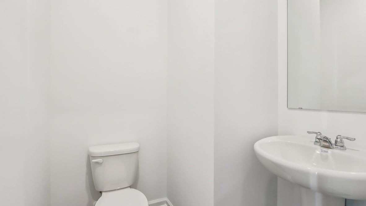 powder room on the main level