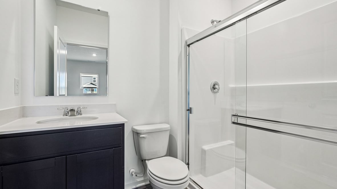 bathroom with walk-in shower