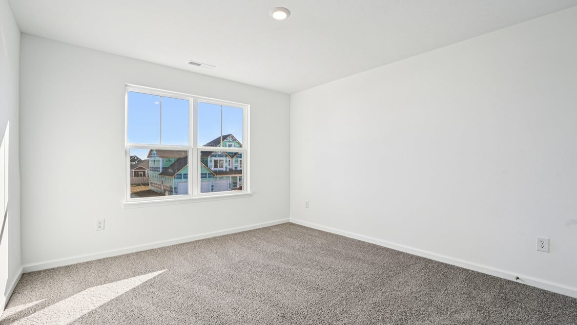 bedroom with large windows