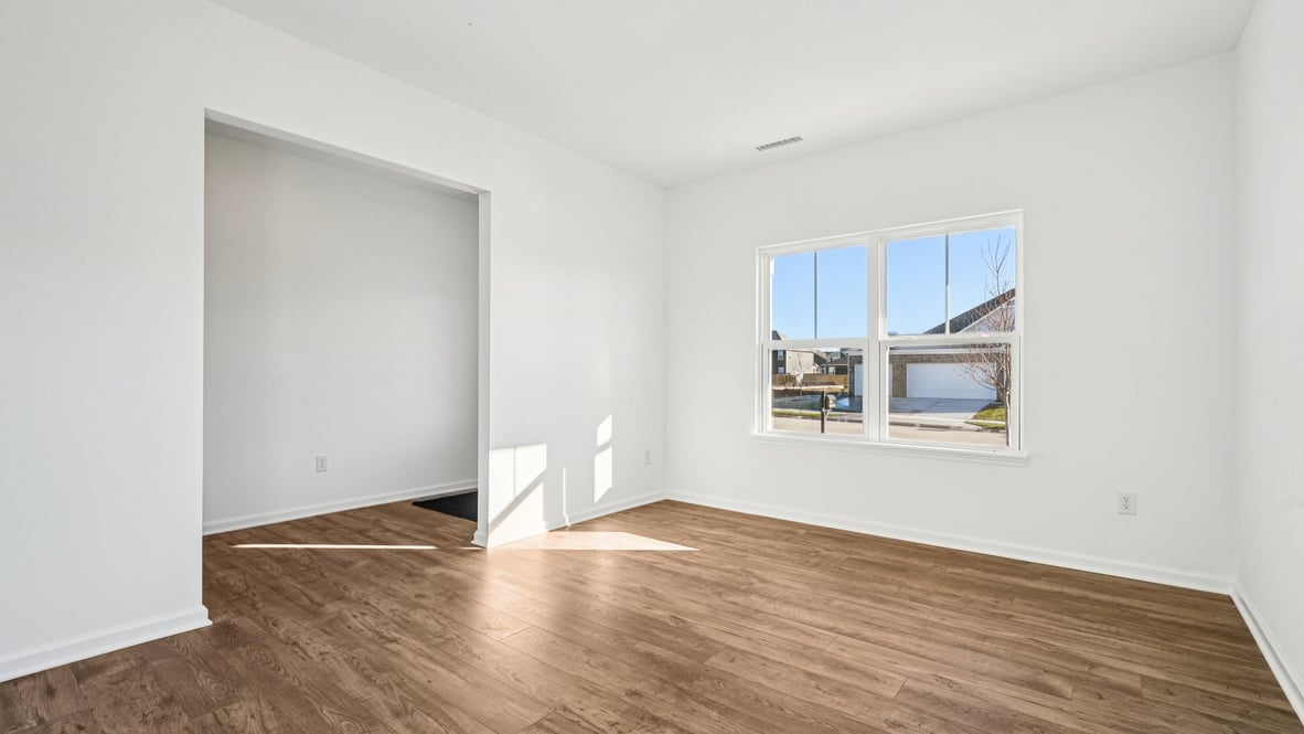 den adjacent to entry