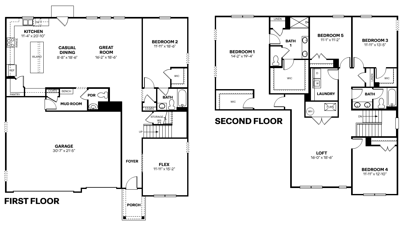 Dayton floor plan