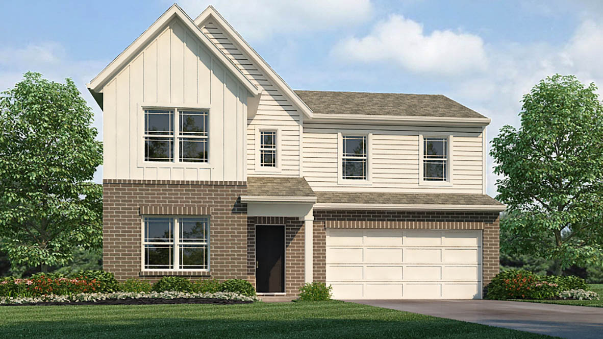 Floor Plan in Trailside Whitestown, IN D.R. Horton