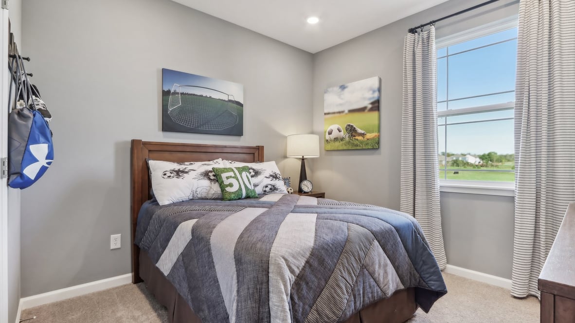 bedroom with natural light