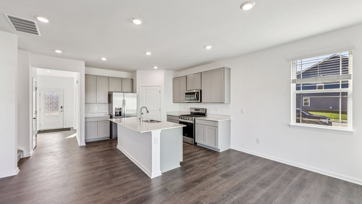kitchen with stainless steel appliances