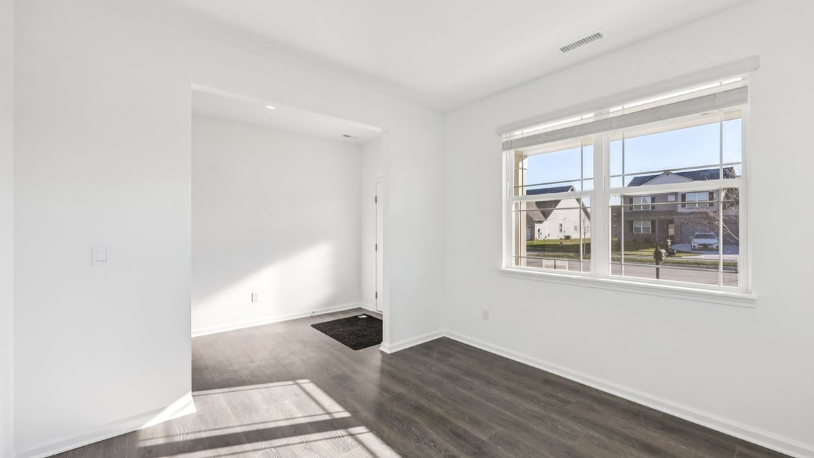 den adjacent to entry