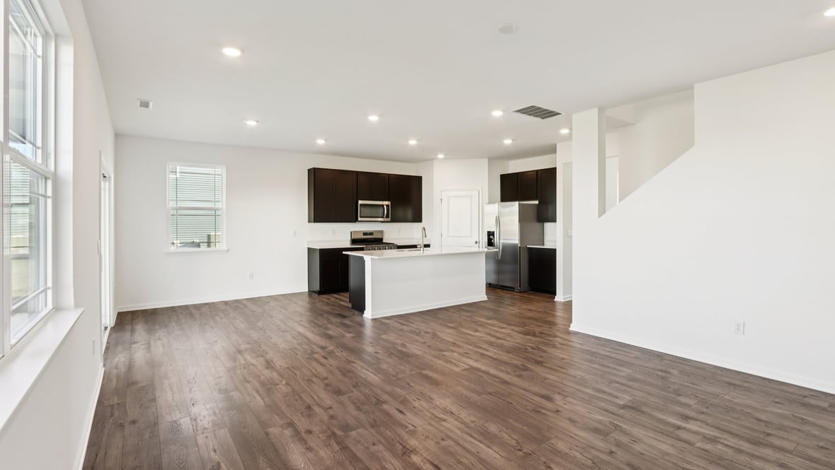 great room with open-concept