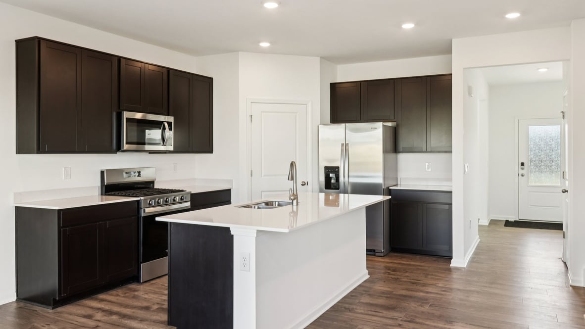 kitchen with lots of storage