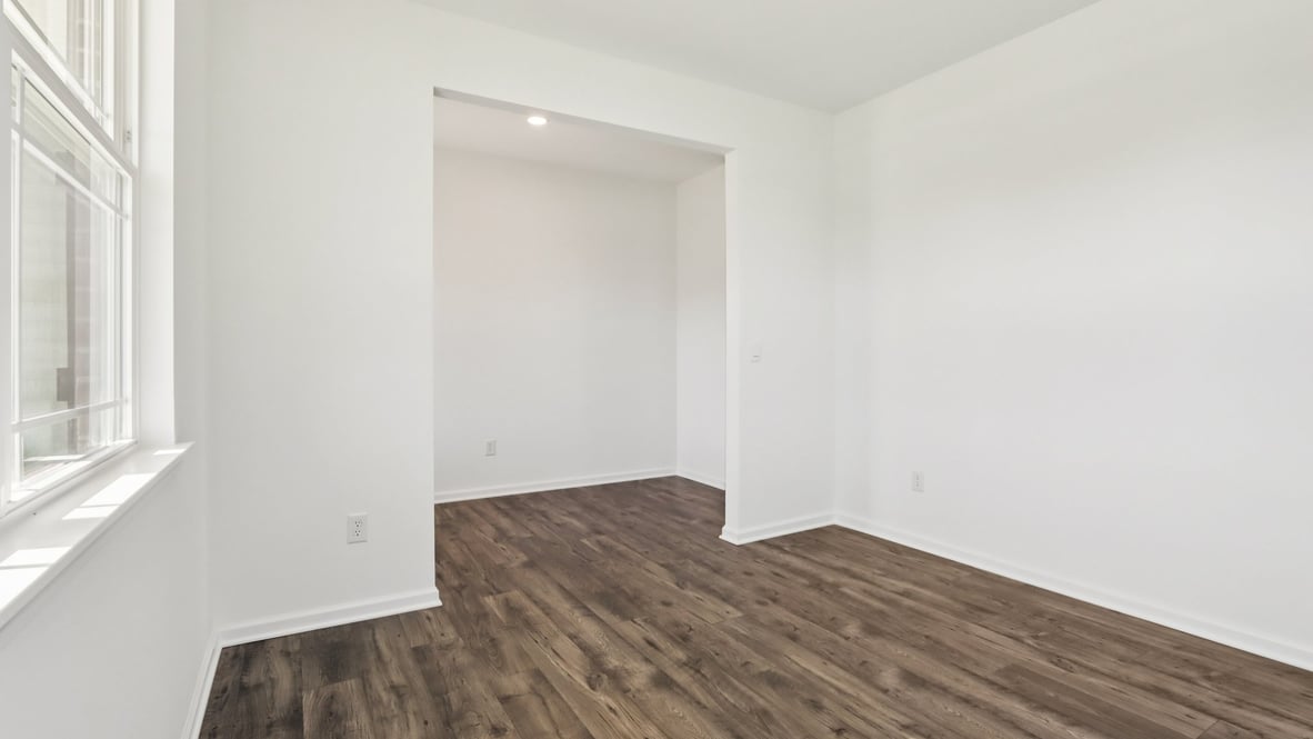 den adjacent to entry