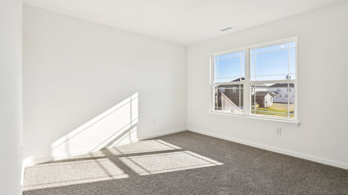 bedroom with large windows