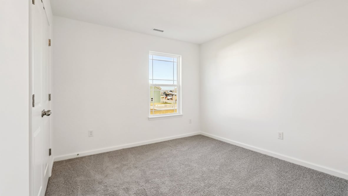bedroom with spacious closet