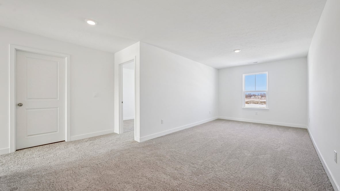 loft on the second floor