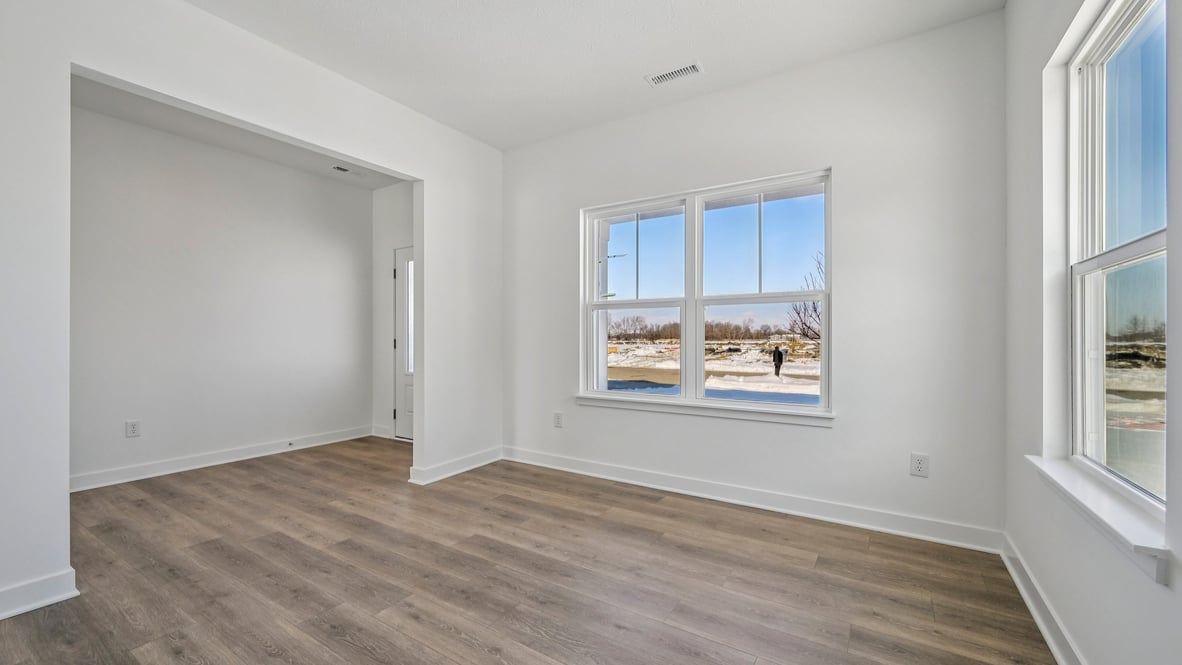 den adjacent to entry