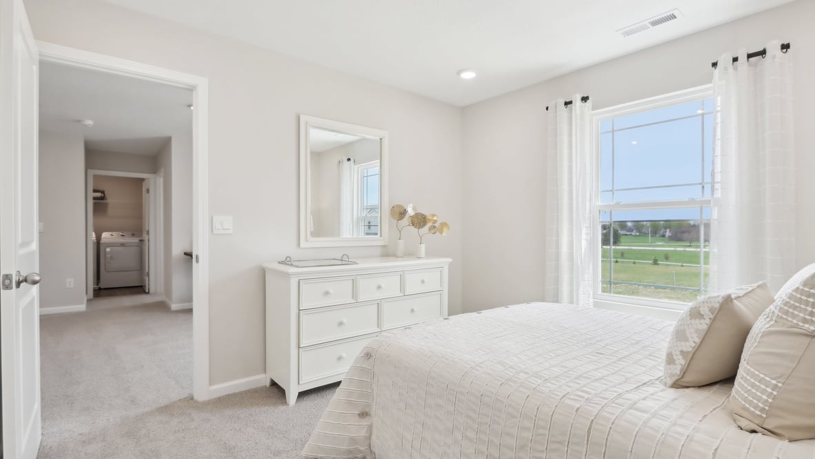 bedroom with window