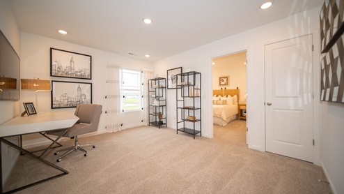 loft on the second floor