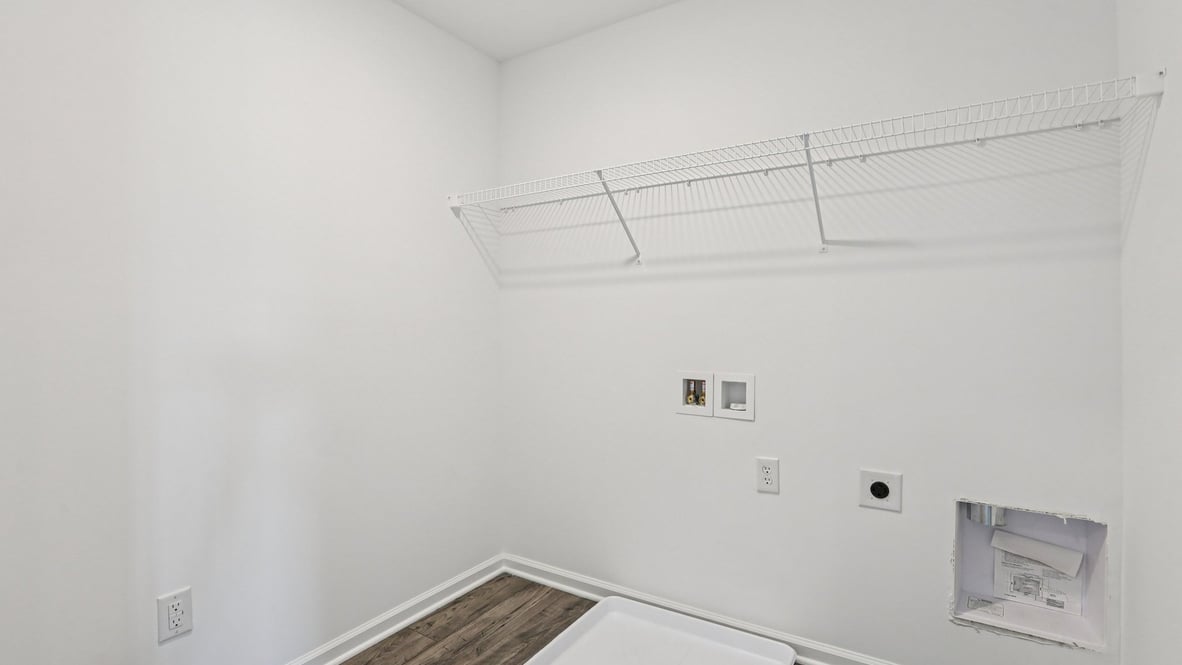 upper level laundry room
