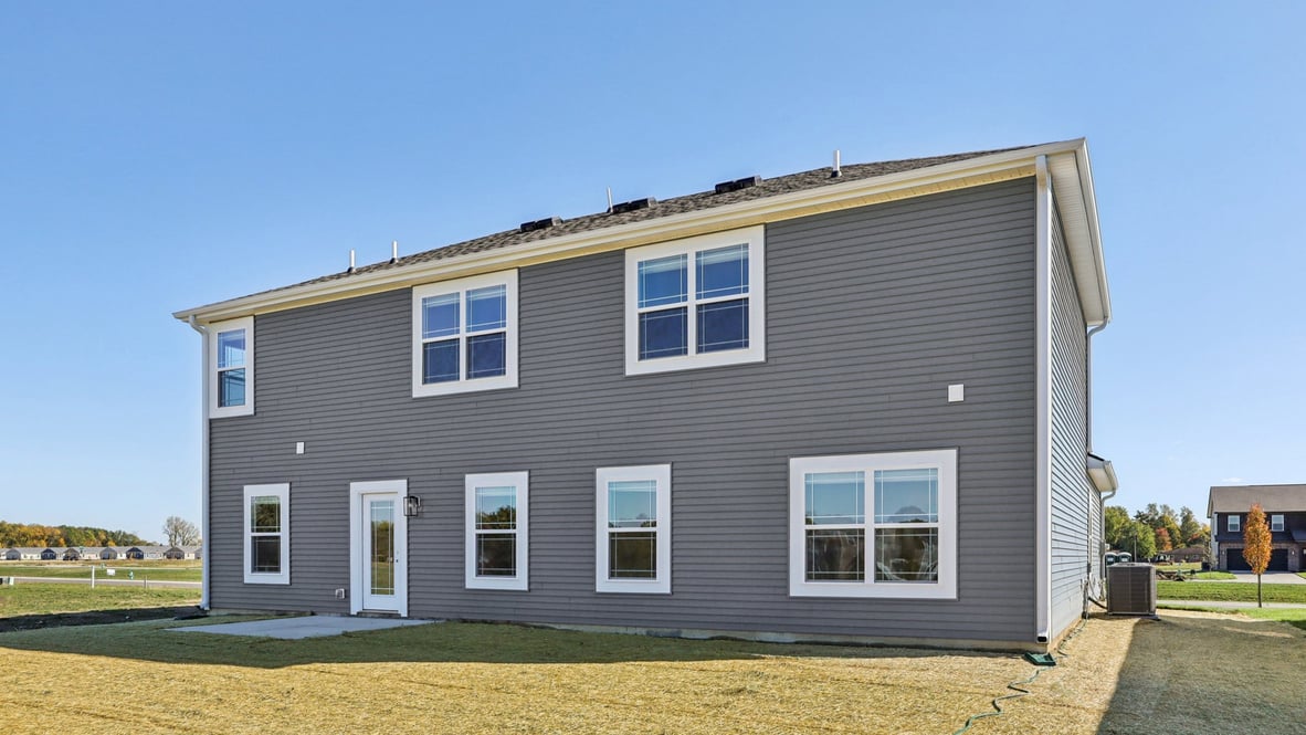 exterior back of home