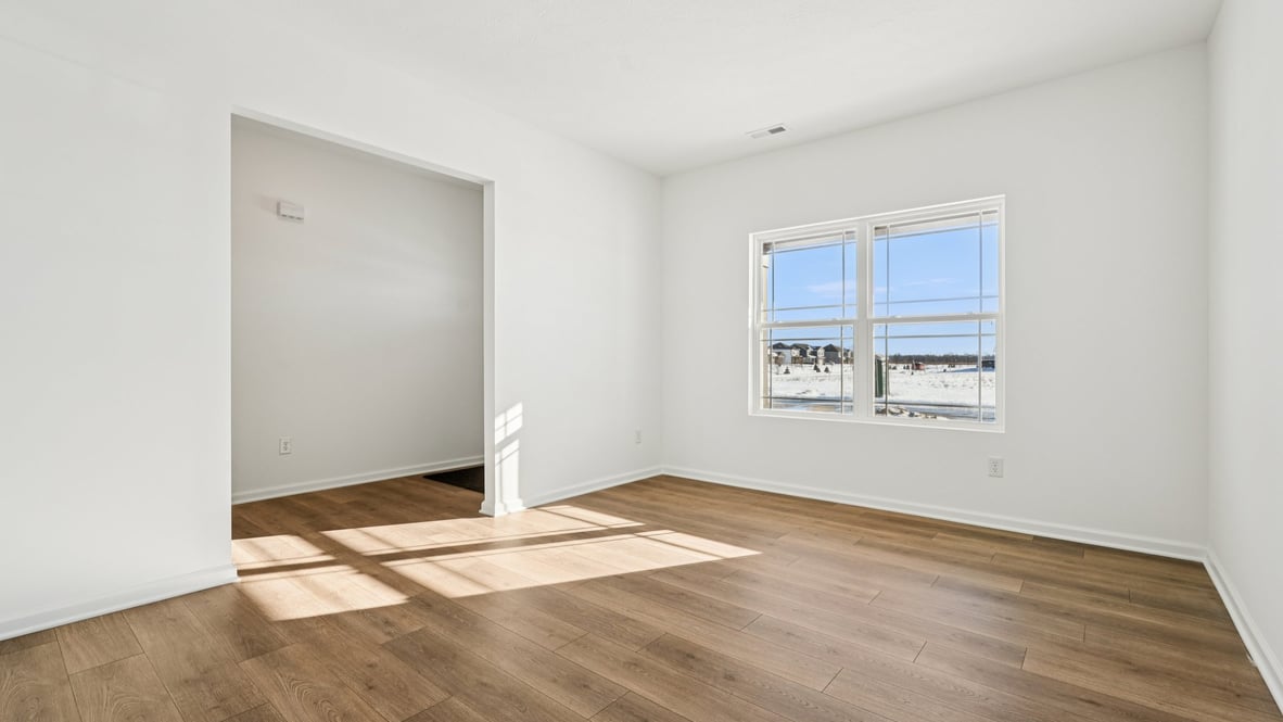 den adjacent to entry